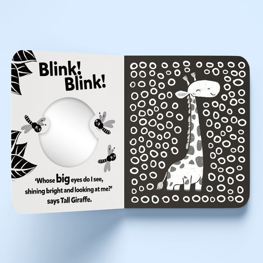 Hinkler High Contrast Hello Baby! Mirror Board Book