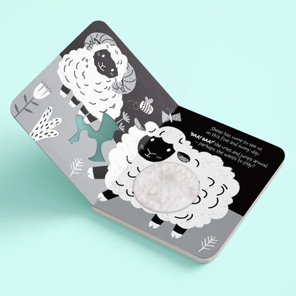 Hinkler High Contrast Moo Moo! Touch and Feel Board Book