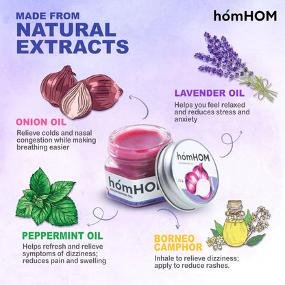 HomHOM Nourishing Balm - Purple