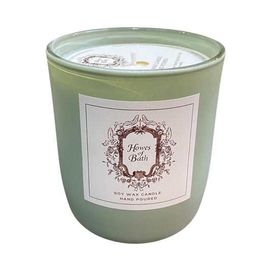 Howes of Bath Green Tea + Bergamot Candle with Box