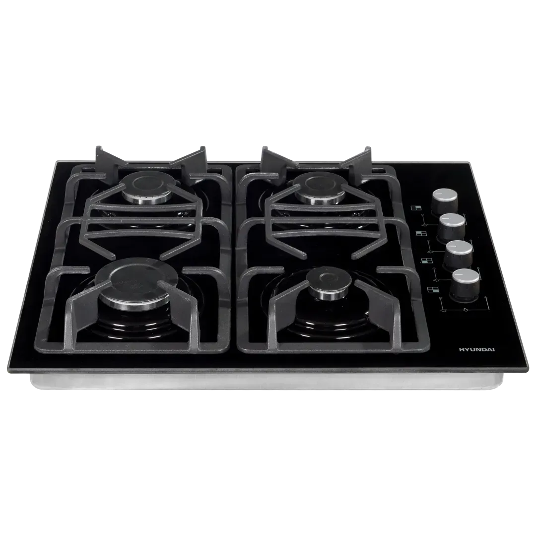 Hyundai HBH-F4TGB 4 Burner Built-In Hob (Pre-order)