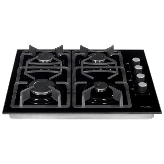 Hyundai HBH-F4TGB 4 Burner Built-In Hob (Pre-order)