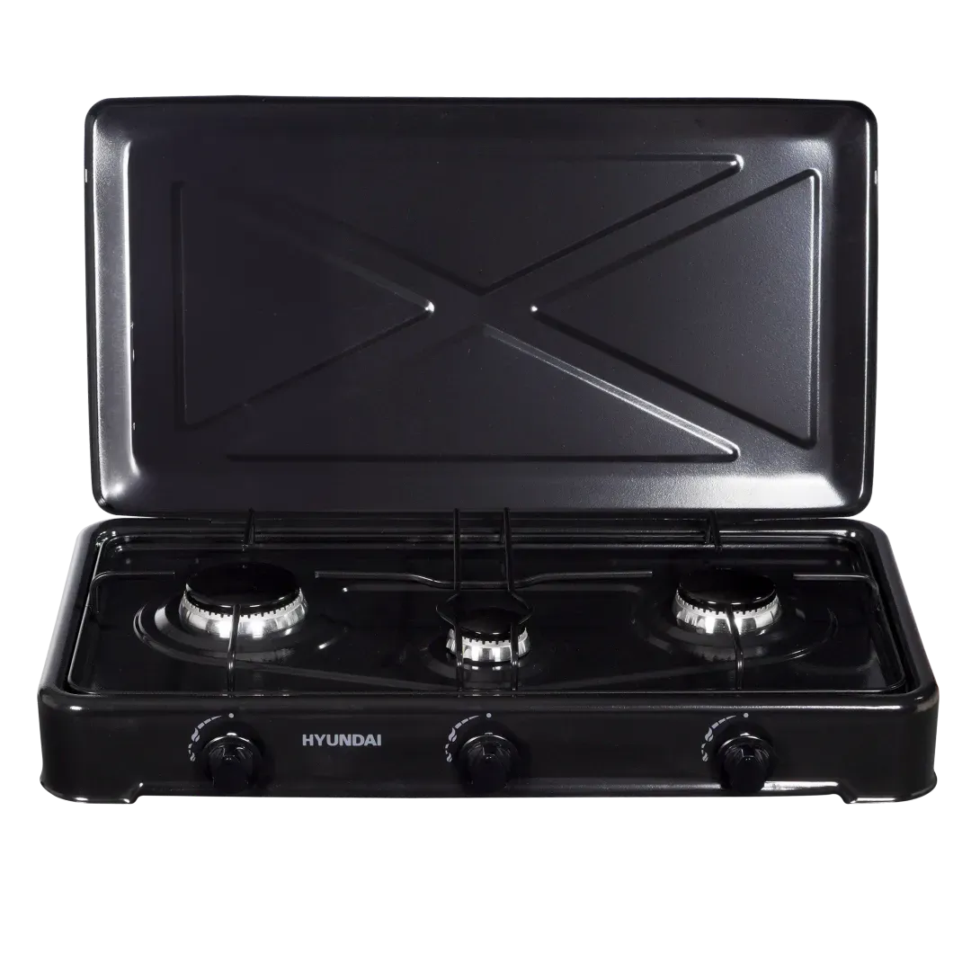 Hyundai HG-F3BTTB Triple Burner Table Top Gas Stove (Pre-order)
