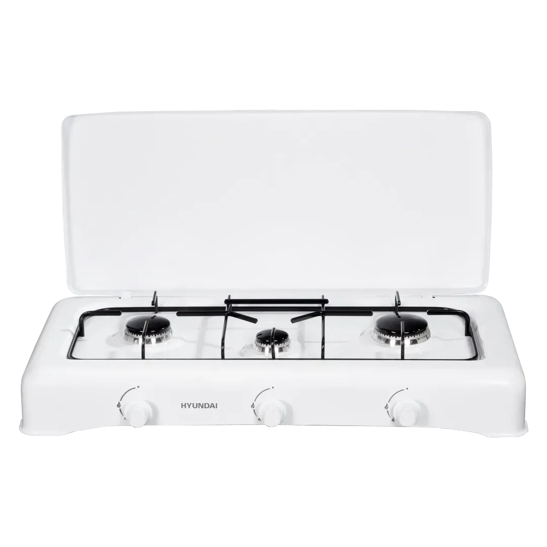 Hyundai HG-F3BTTS Triple Burner Table Top Gas Stove (Pre-order)