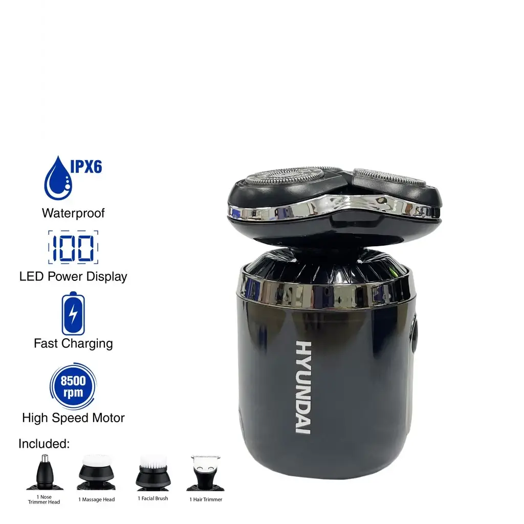 Hyundai PHT-083 3in1 Electric Rotary Shaver 5W (Pre-order)