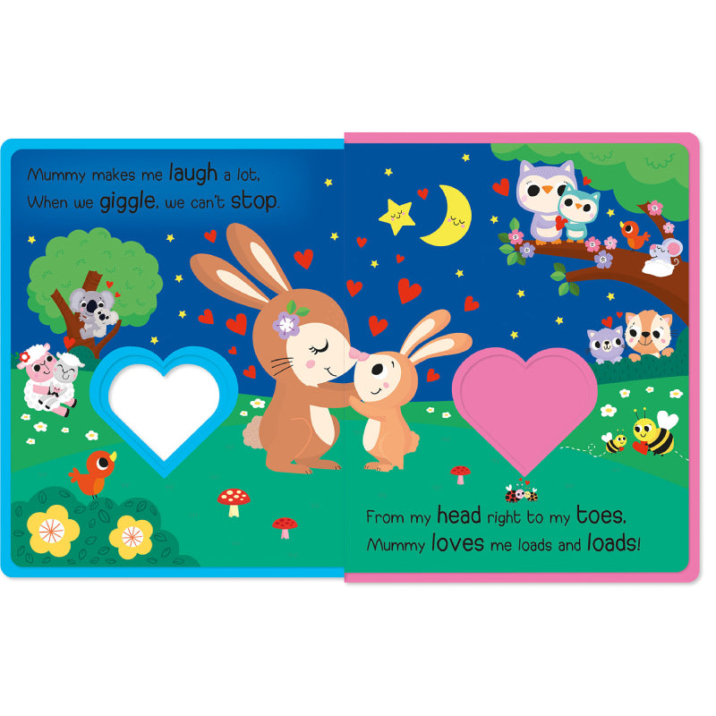 Heartfelt Felt Board Book - Mummy Loves Me