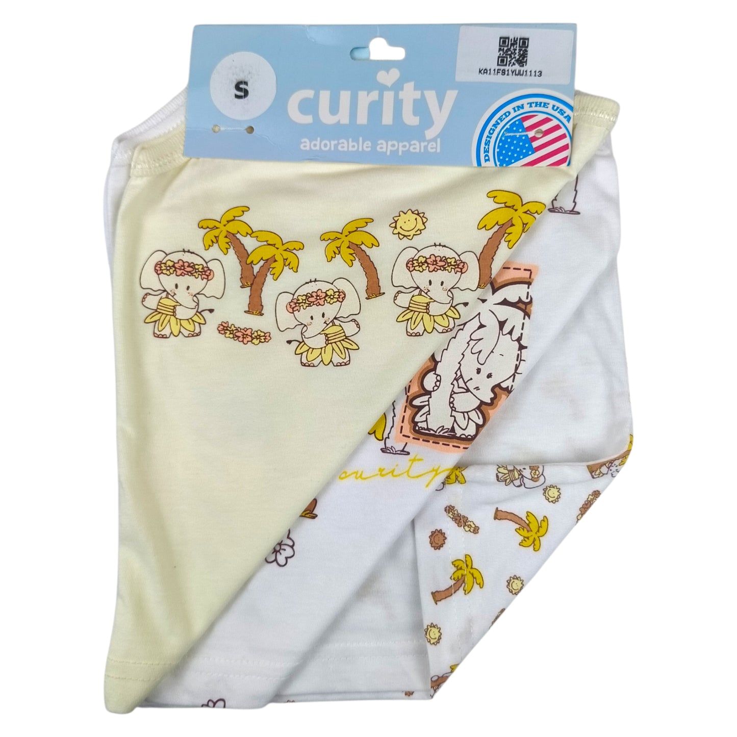 Curity Infant Sleeveless Shirt Set of 3