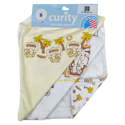 Curity Infant Sleeveless Shirt Set of 3