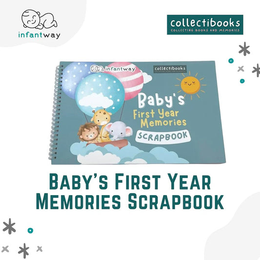 Infantway Collectibooks Baby's First Year Memories Scrapbook