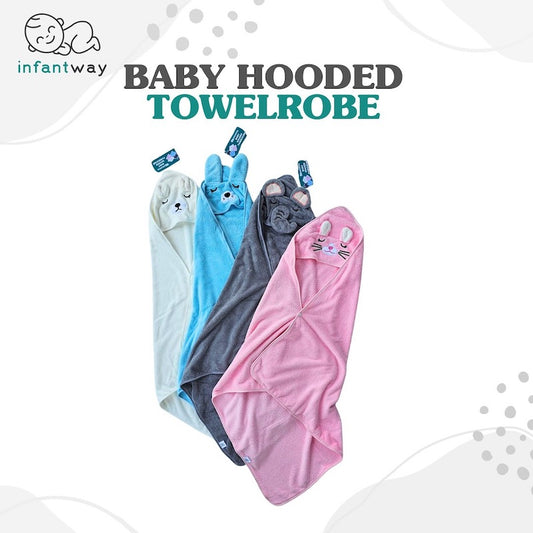 Infantway Baby Hooded Towelrobe