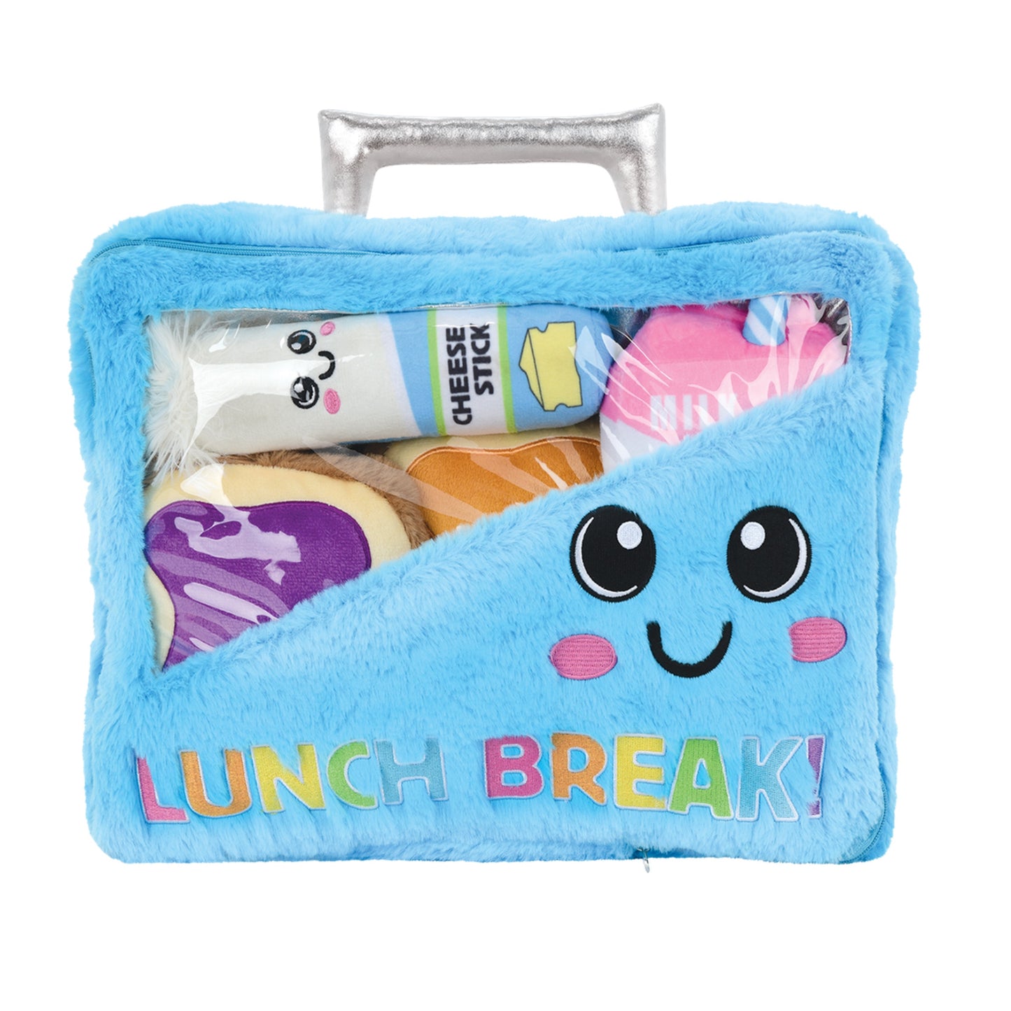 Iscream Lunch Break Packaging Fleece Plush