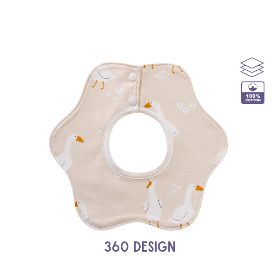 Juliebean Baby 360 Design Cotton Bib