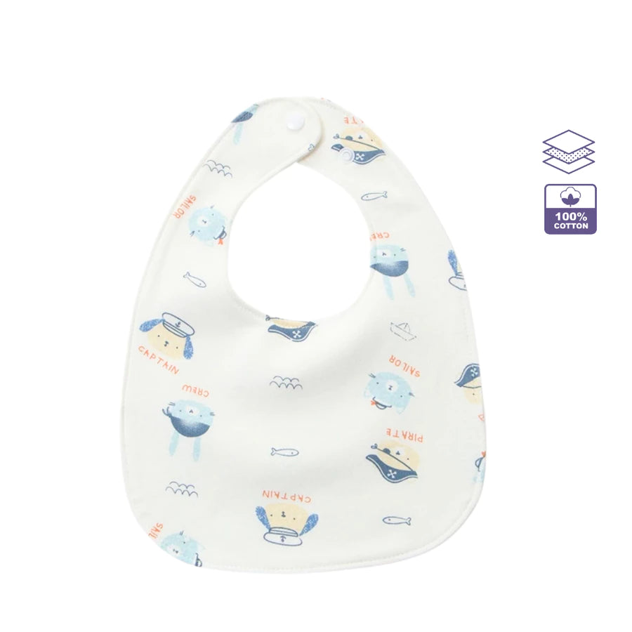 Juliebean Baby Cotton Bib