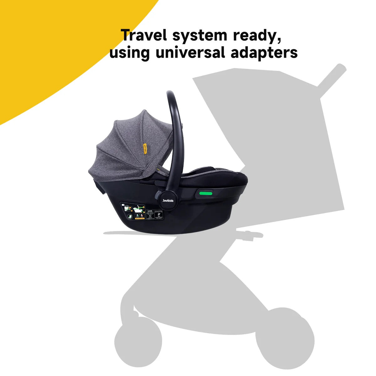 Jovikids Aria R129 Infant Carrier Car Seat（40-87cm）