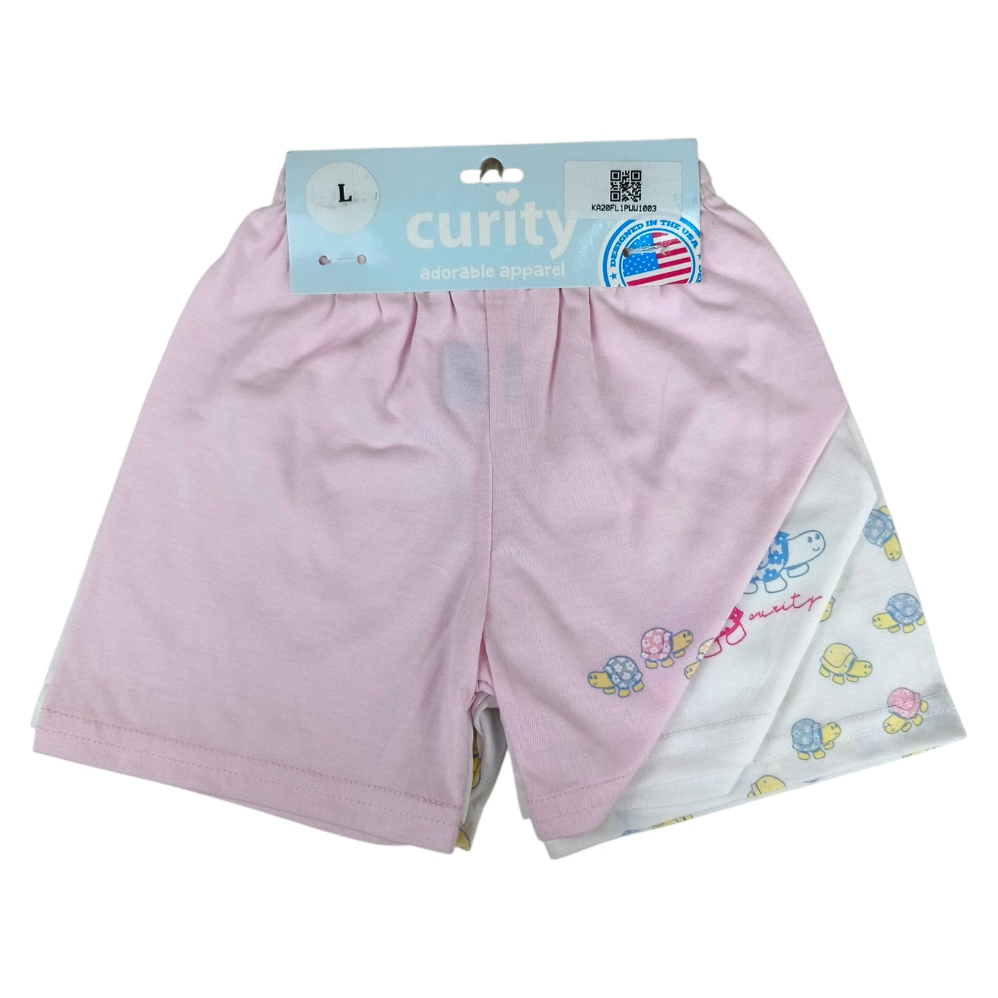 Curity Infant Shorts Set of 3