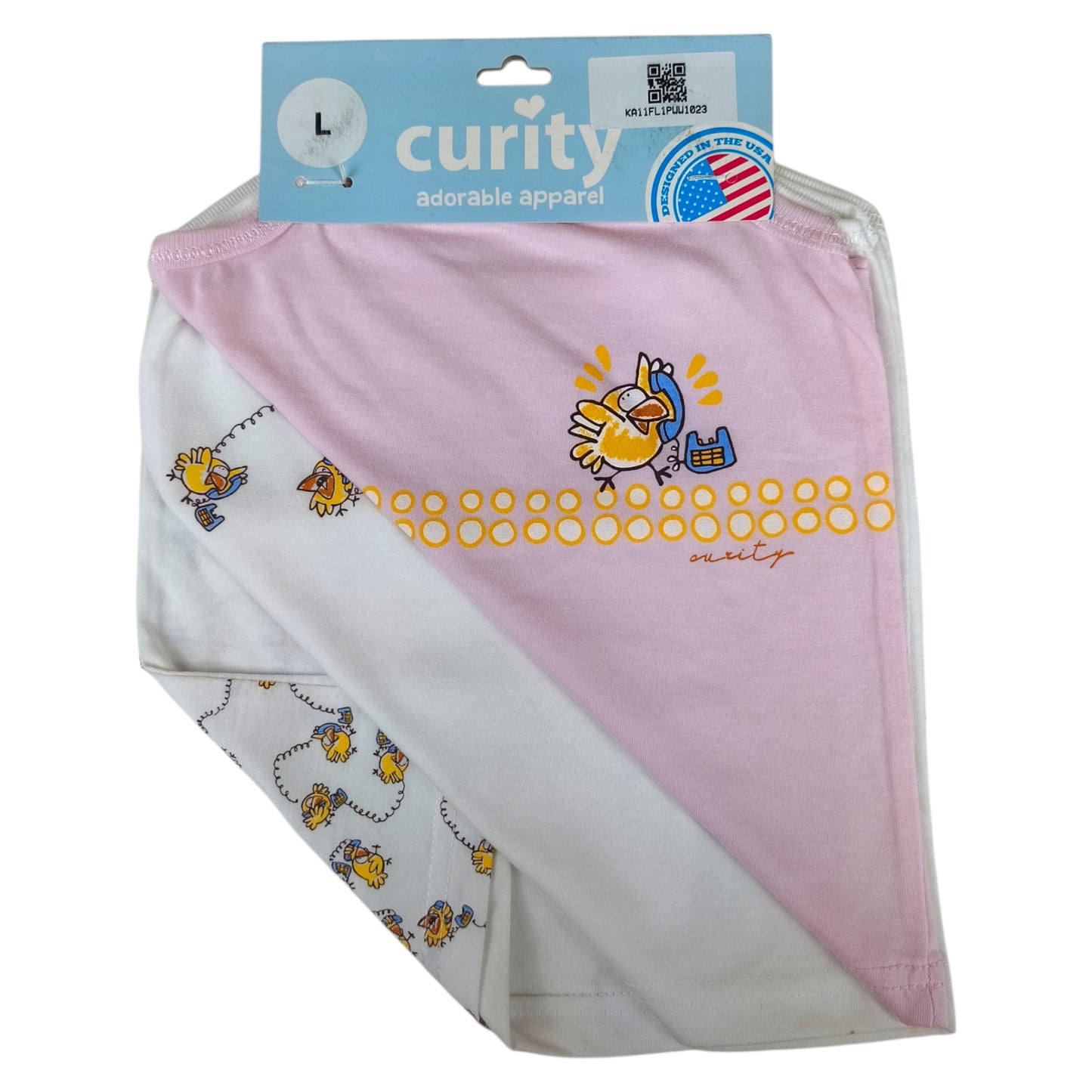 Curity Infant Sleeveless Shirt Set of 3