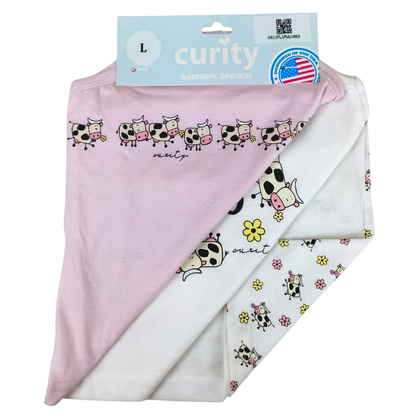 Curity Infant Sleeveless Shirt Set of 3