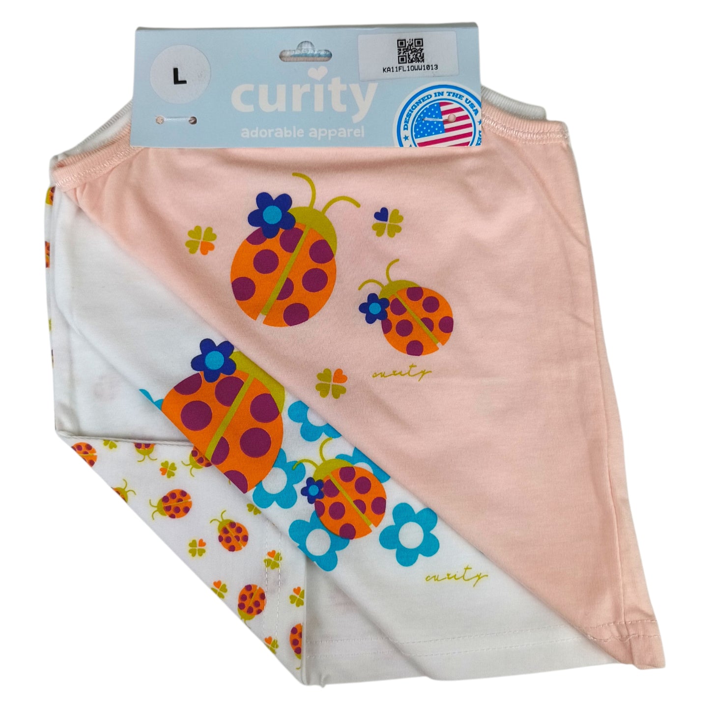 Curity Infant Sleeveless Shirt Set of 3