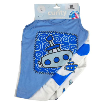 Curity Infant Sleeveless Shirt Set of 3