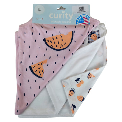Curity Infant Sleeveless Shirt Set of 3