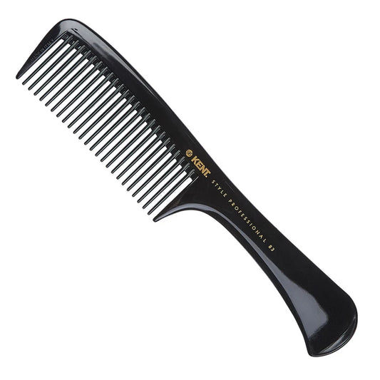 Kent Style Professional 220mm Anti-Static and Heat-Resistant Handled Heat Comb