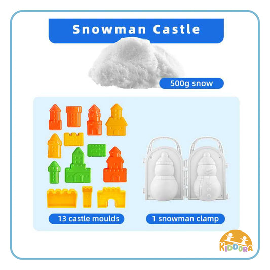Kiddora SnowFairy Snowman Castle