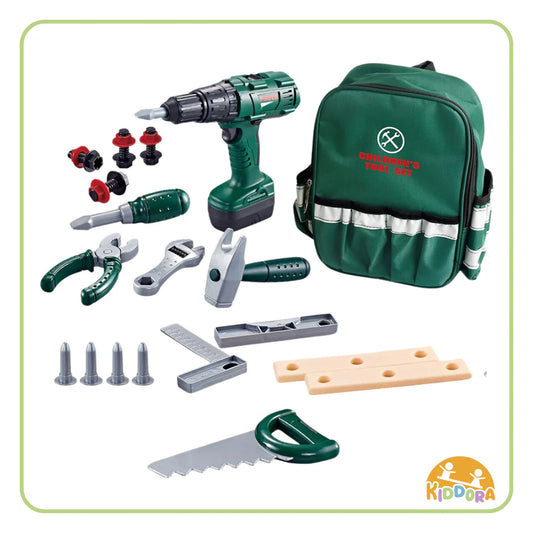Kiddora Craftsman Backpack Tool Set