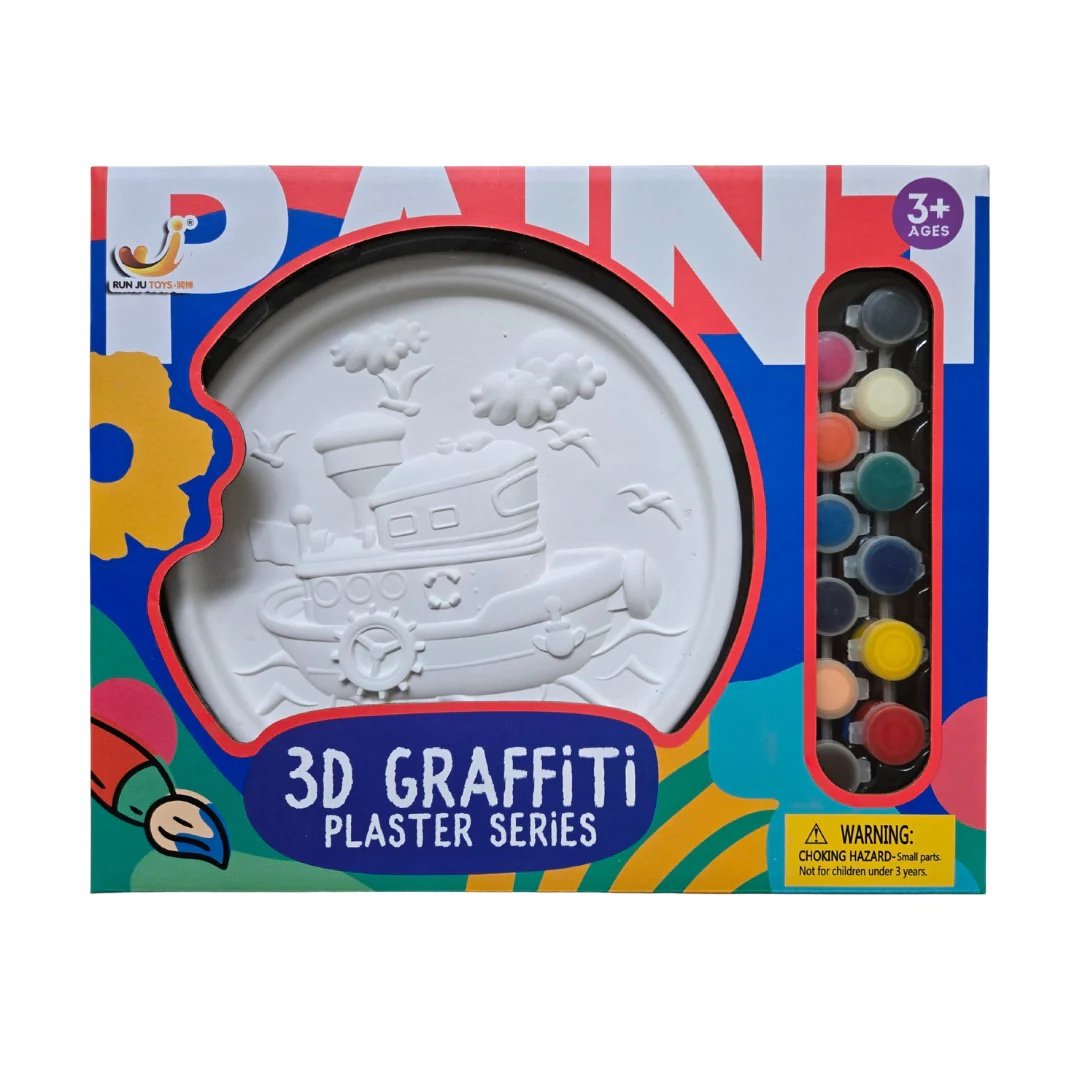 Kiddora 3D Graffiti - Plaster Painting Set