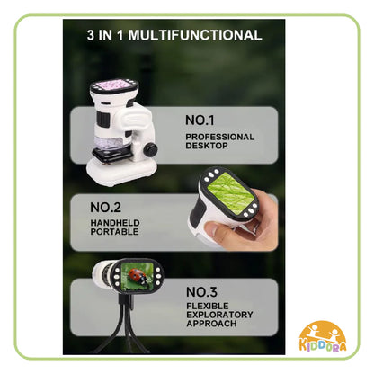 Kiddora Kids Microscope (3-Way)