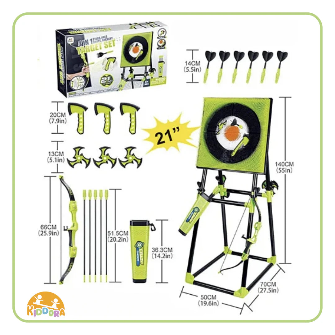 Kiddora 4-in-1 Target Set 21"