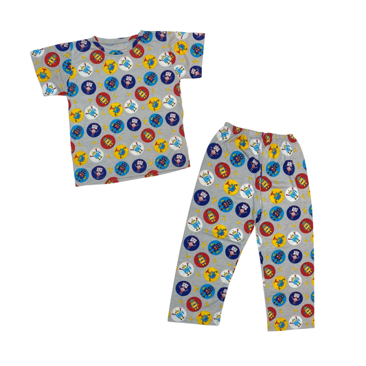 Kids Match PJs - Robots