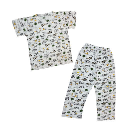 Kids Match PJs - Safari
