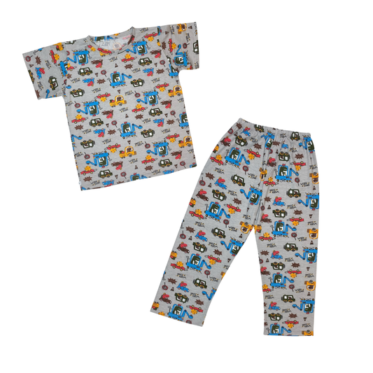 Kids Match PJs - Vehicles
