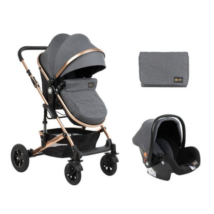 Kikkaboo Stroller 3in1 Transformable Seat Amaia