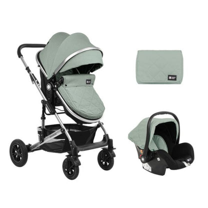 Kikkaboo Stroller 3in1 Transformable Seat Amaia