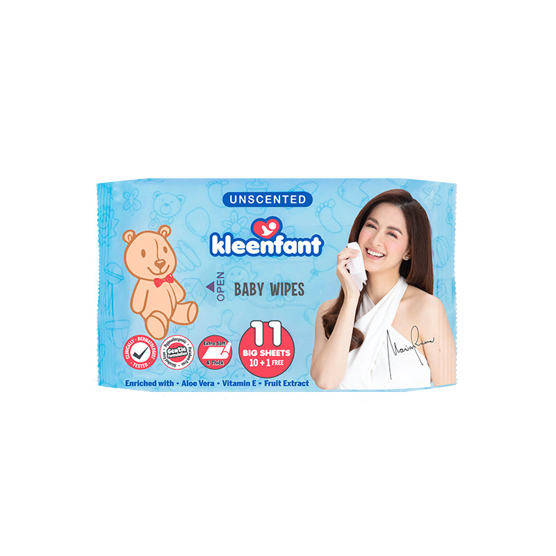 Kleenfant Unscented Baby Wipes