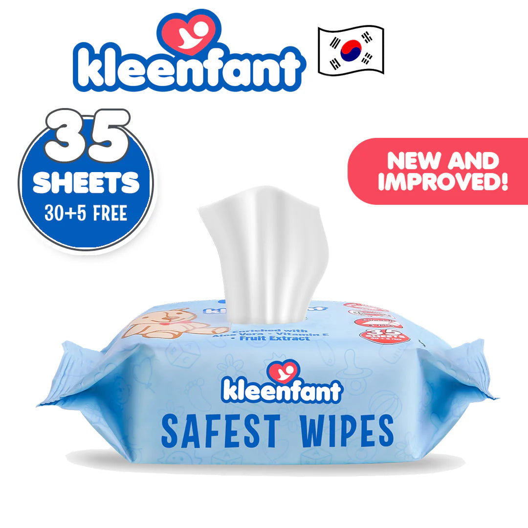 Kleenfant Unscented Baby Wipes