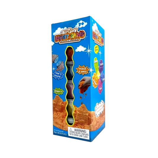 Kiddie Station PH Light Sand Fluffy and Moldable Sensory Toy