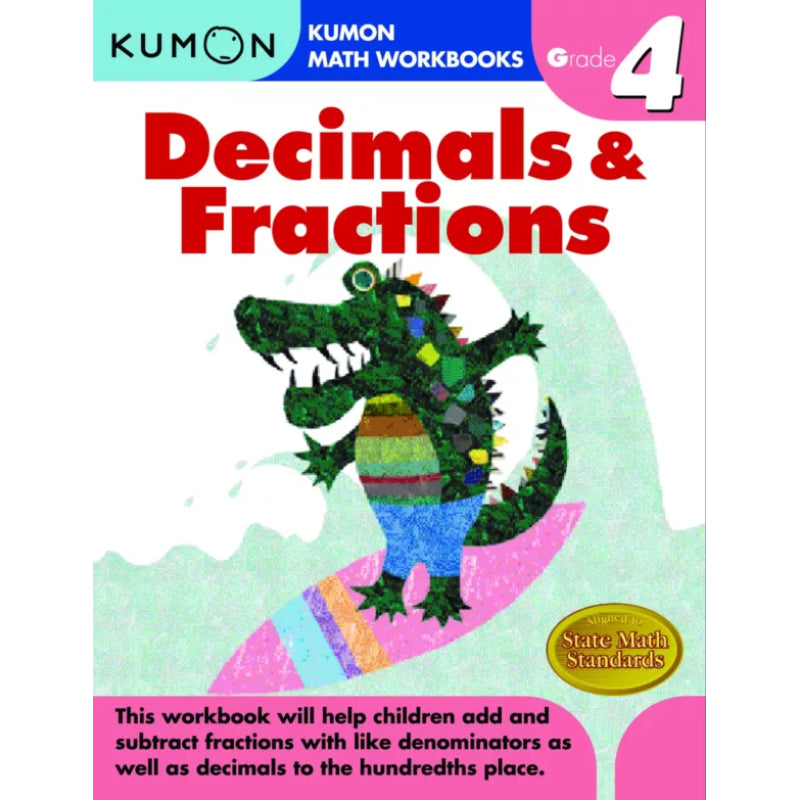 Little Fat Hugs Kumon Grade 4 Decimals and Fractions