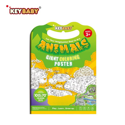 Keybaby Giant Coloring Poster