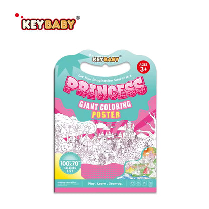 Keybaby Giant Coloring Poster