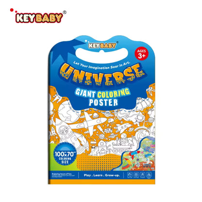 Keybaby Giant Coloring Poster