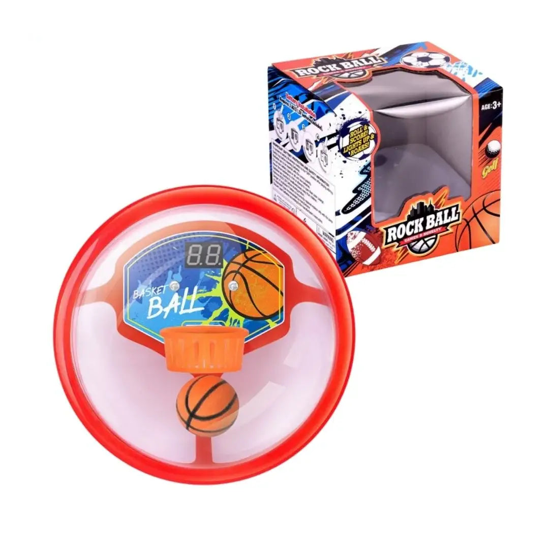 Rock Ball Scoring Basketball