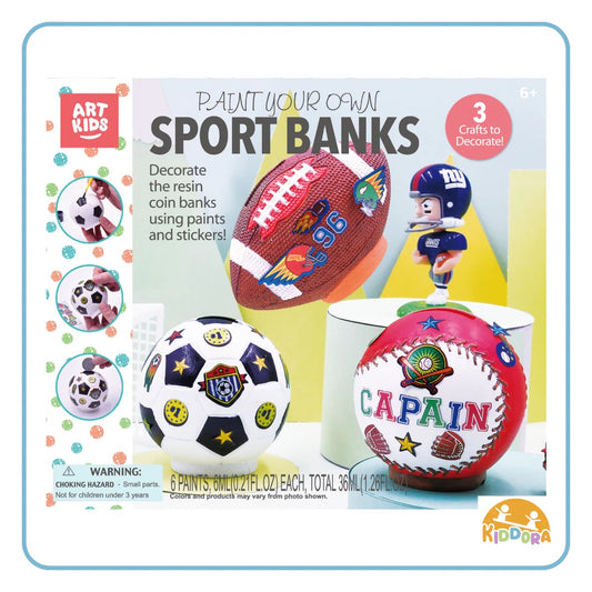 ArtKids Sports Coin Banks