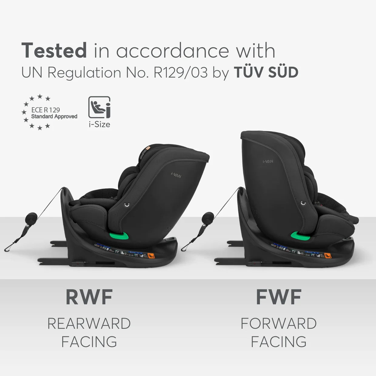 Kikkaboo i-Van Car Seat i-Size (40-150 cm)