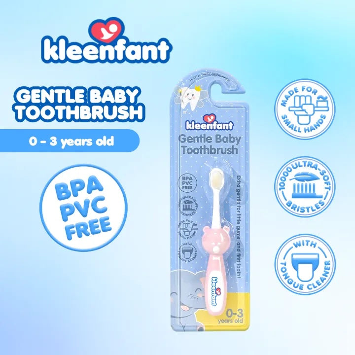 Kleenfant Gentle Toothbrush for 0-3 Years Old