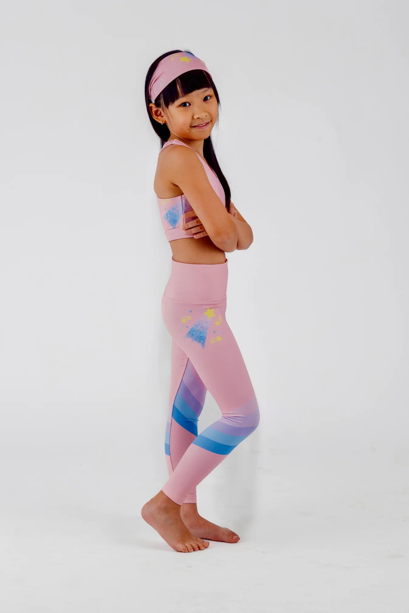 Koa Coral Shooting Star Legging