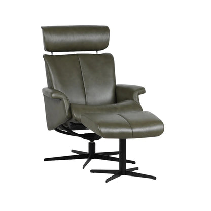 La-Z-Boy Matisse Full Leather Pedestal Chair