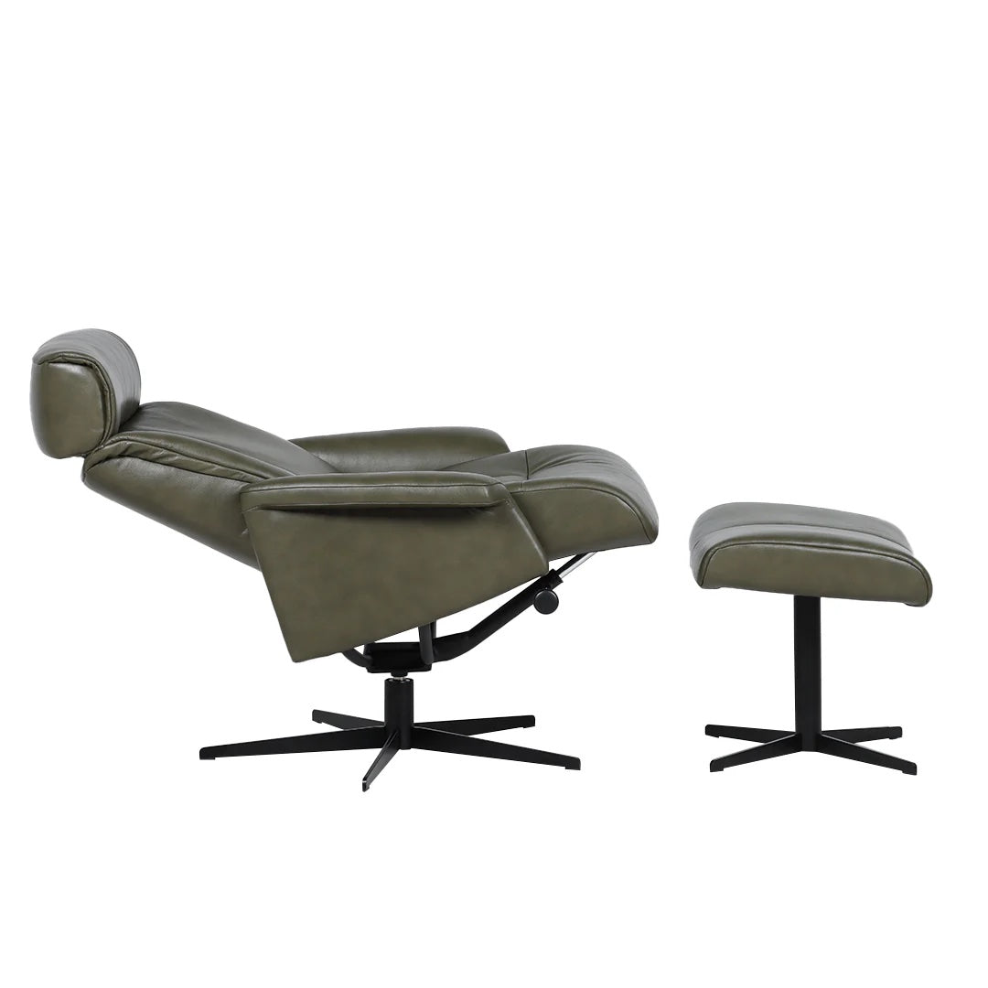 La-Z-Boy Matisse Full Leather Pedestal Chair