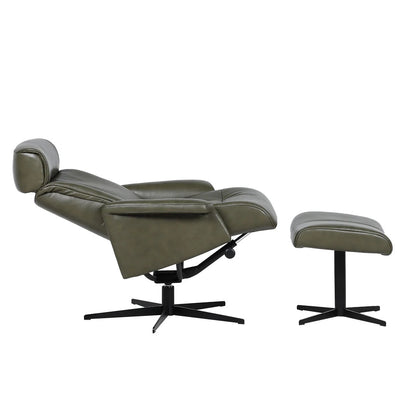La-Z-Boy Matisse Full Leather Pedestal Chair